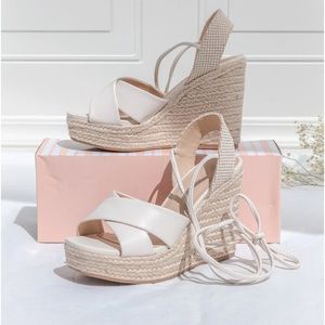 Veronica adorable wedge sandals